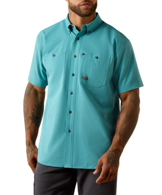 Ariat Men's Rebar Made Tough 360 Airflow Work Shirt