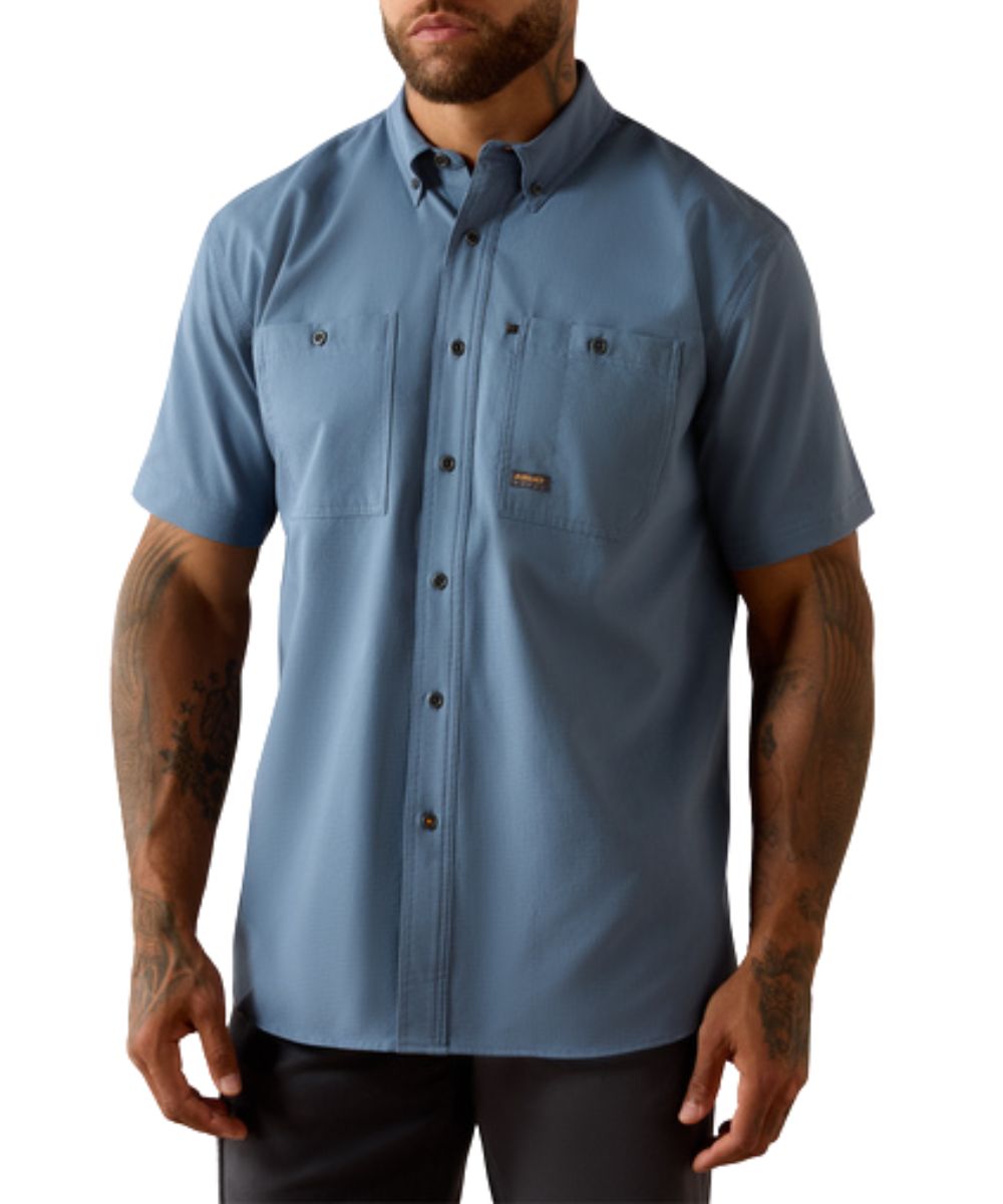 Ariat Men's Rebar Made Tough 360 Airflow Work Shirt