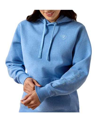 Ariat Women's Ultramarine Heather Logo 2.0 Hoodie