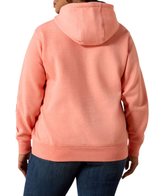 Ariat Women's Peach Amber Logo 2.0 Hoodie