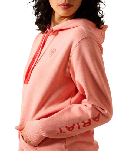 Ariat Women's Peach Amber Logo 2.0 Hoodie