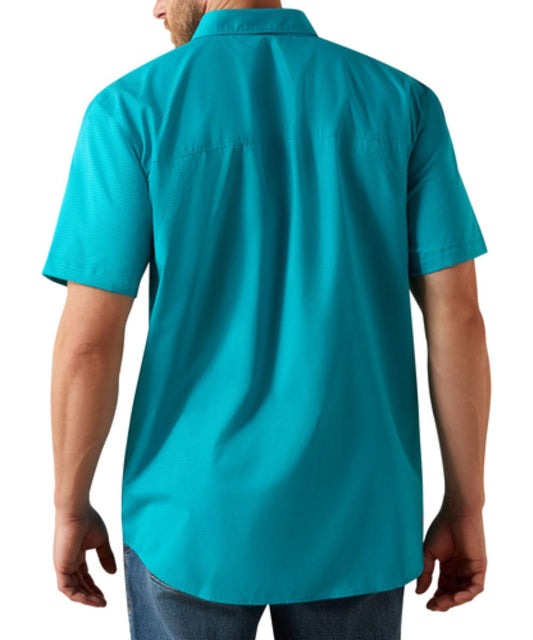 Ariat Men's Miami Blue 360 Airflow Button Down Shirt