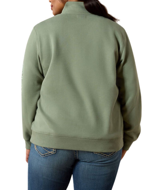 Ariat Women's Foundation Logo 1/2 Zip Pullover