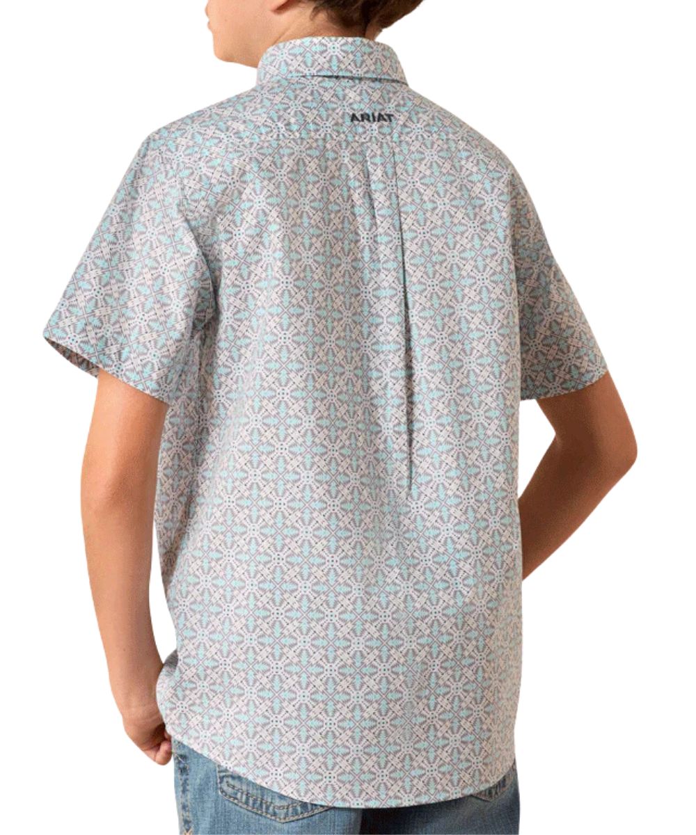 Ariat Boys' Pier Button Down Shirt