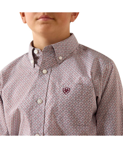 Ariat Boys' Philly Button Down Shirt