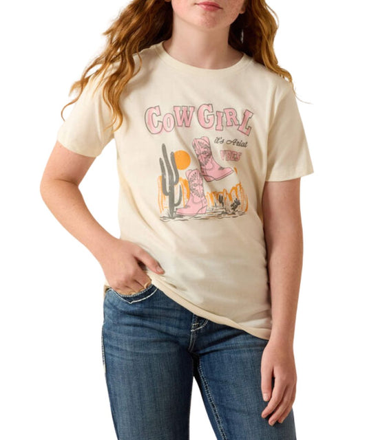 Ariat Girls' Cowgirl Vibes Tee