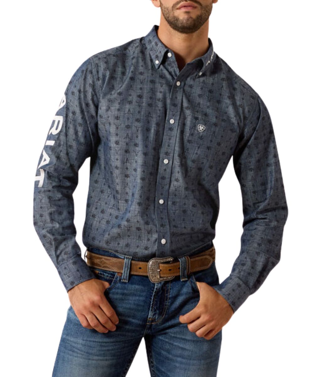 Ariat Men's Team Wael Button Down Shirt