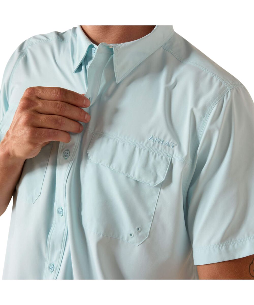 Ariat Men's Blue Glow VentTEK Outbound Button Down Shirt