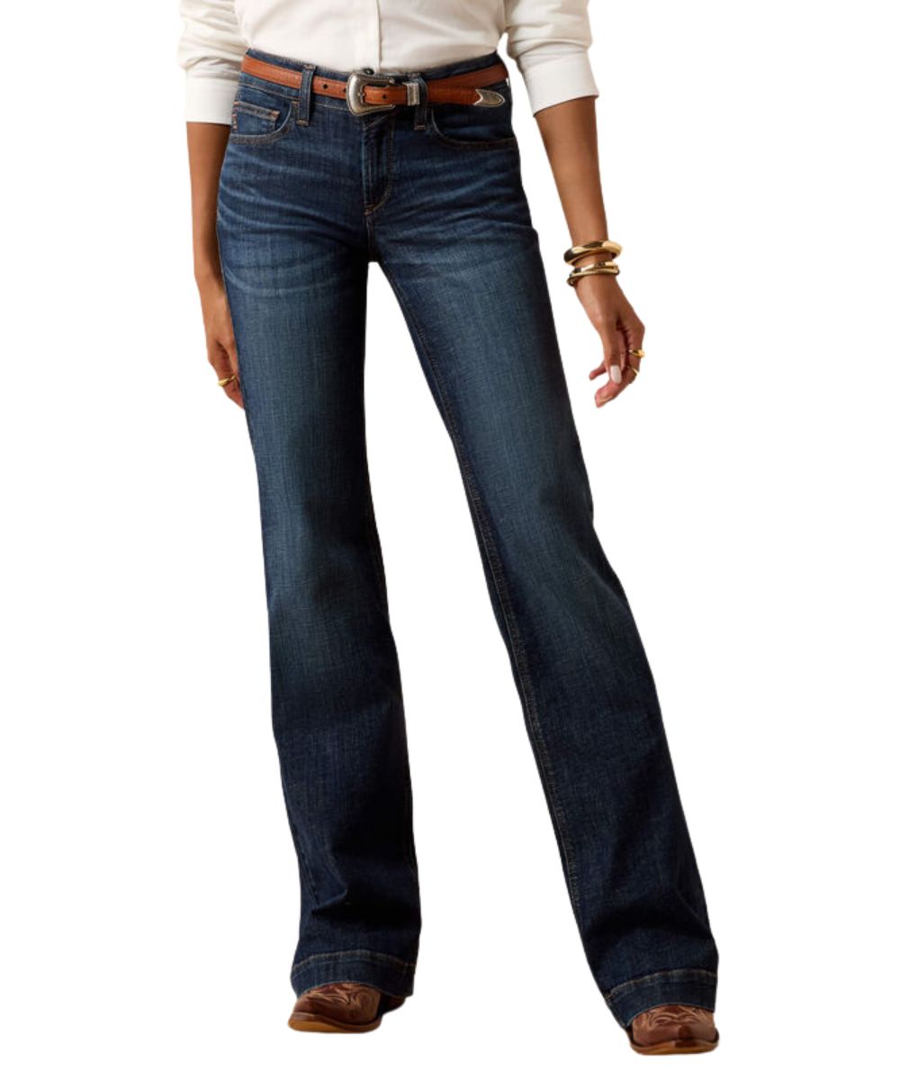 Women's Dark Wash Perfect Rise Trouser Jean