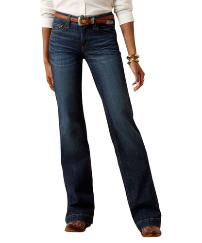 Women's Dark Wash Perfect Rise Trouser Jean