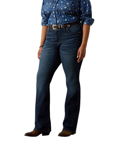 Women's Plus Size Perfect Rise Dark Wash Trouser Jean
