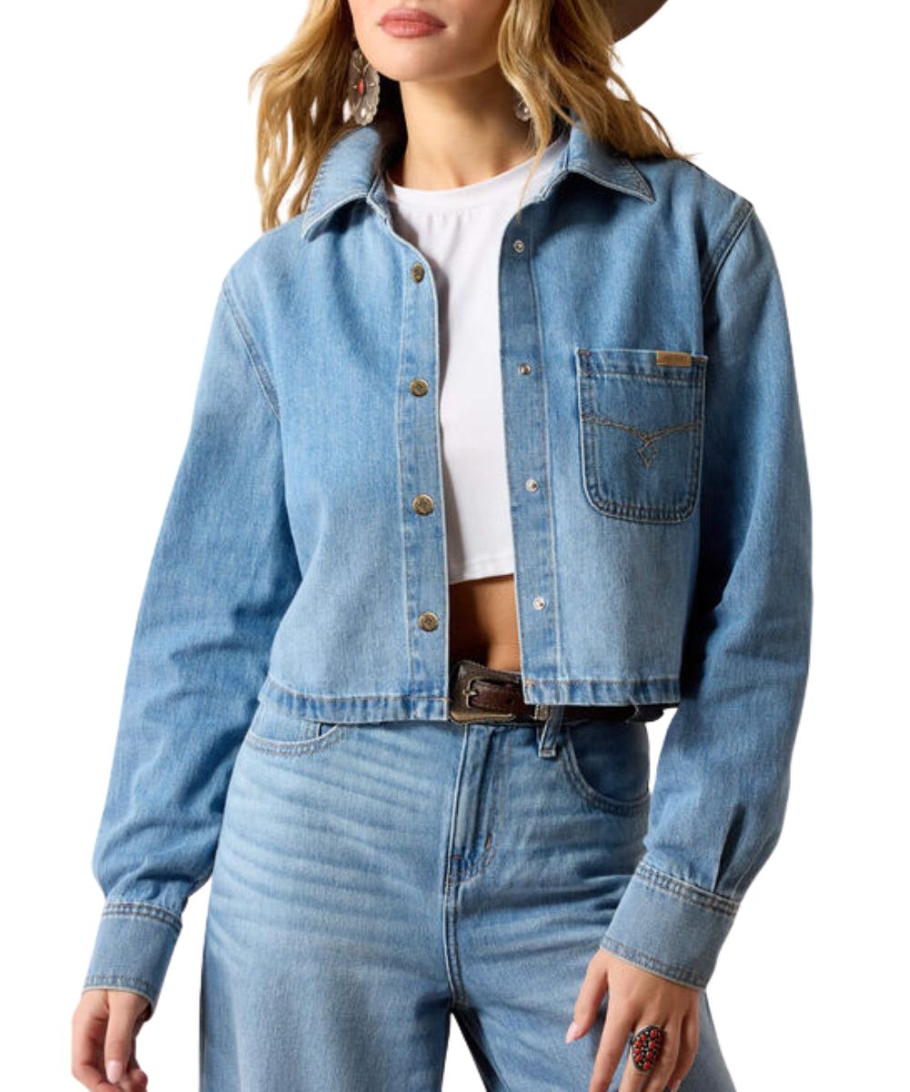 Ariat Women's Cropped Comfort Snap Shirt