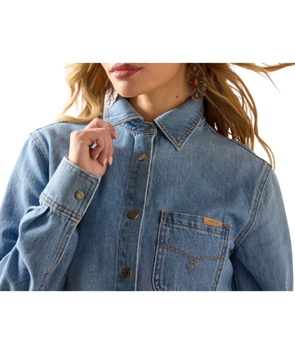 Ariat Women's Cropped Comfort Snap Shirt