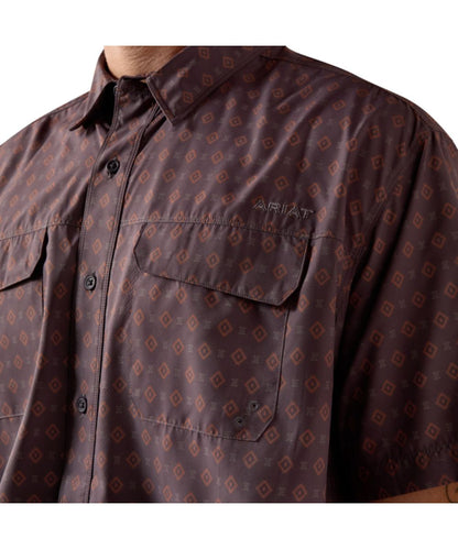 Close-Up View Of The Hook-And-Loop Closure Chest Pockets