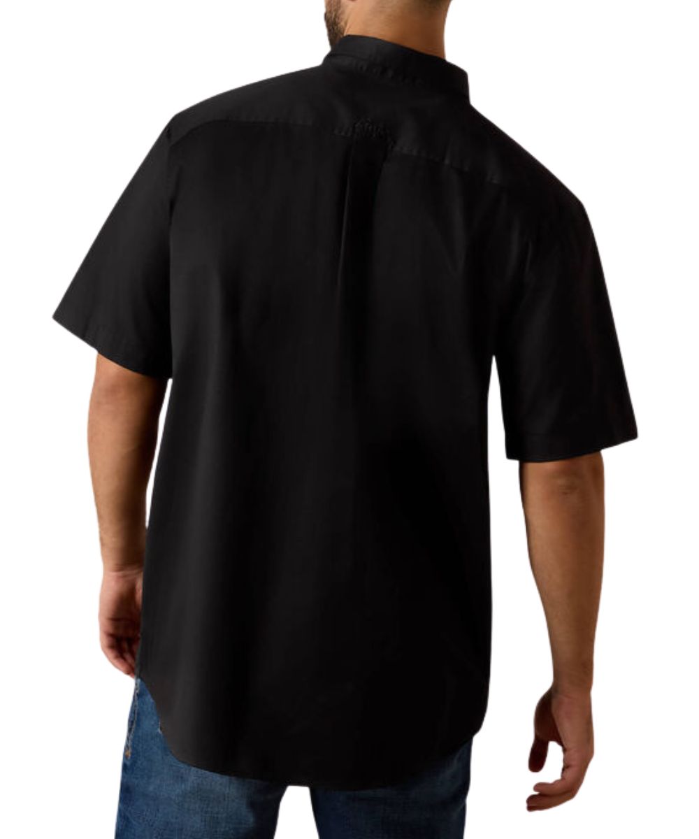 Ariat Men's Black Twill Button Down Shirt
