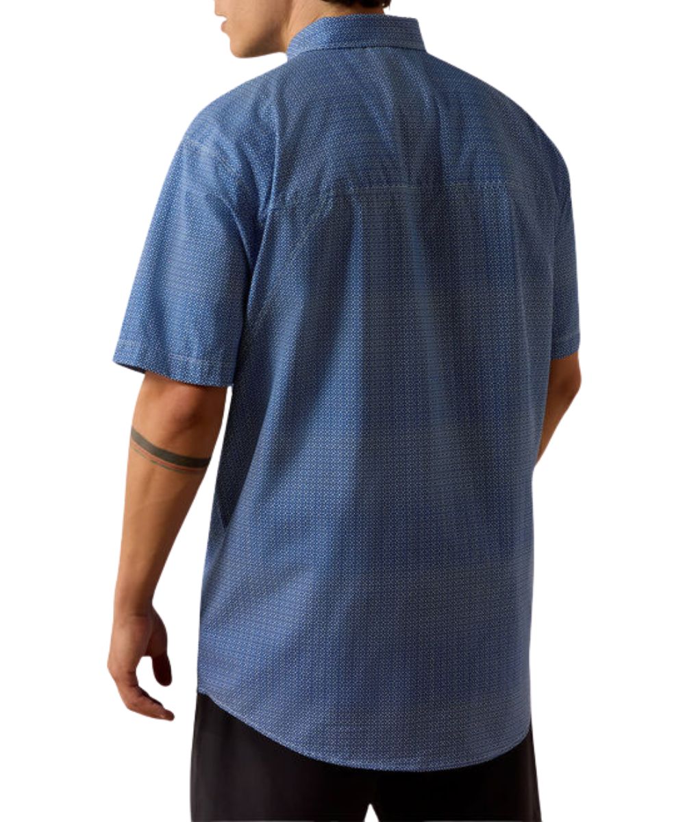 Ariat Men's Blue Quartz 360 Airflow Button Down Shirt