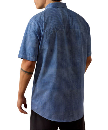 Ariat Men's Blue Quartz 360 Airflow Button Down Shirt