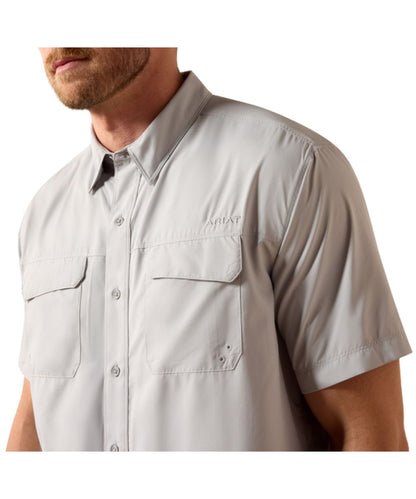 Close-Up View Of The Hook-And-Loop Closure Chest Pockets