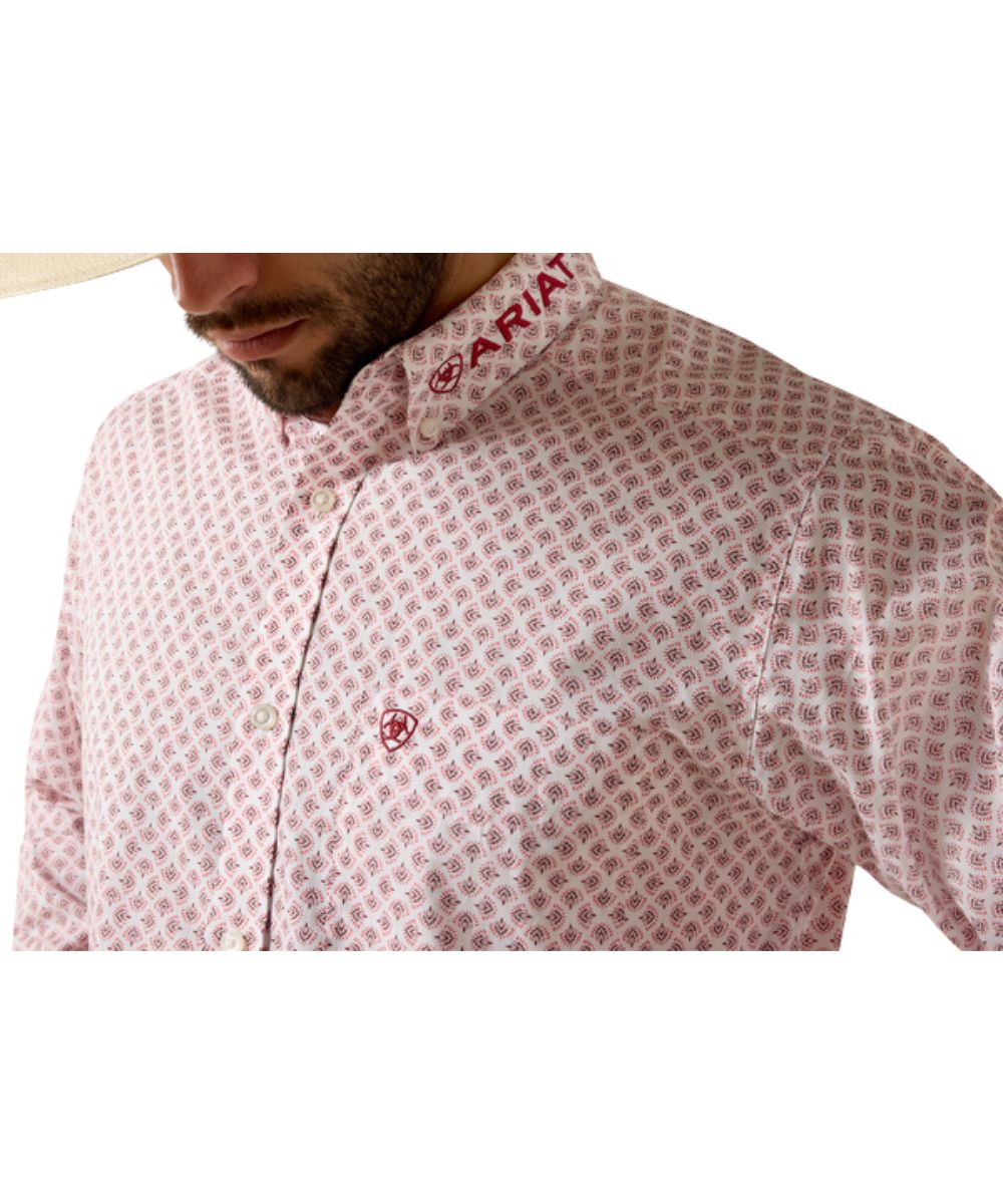 Single Open Chest Pocket And Button Down Collar