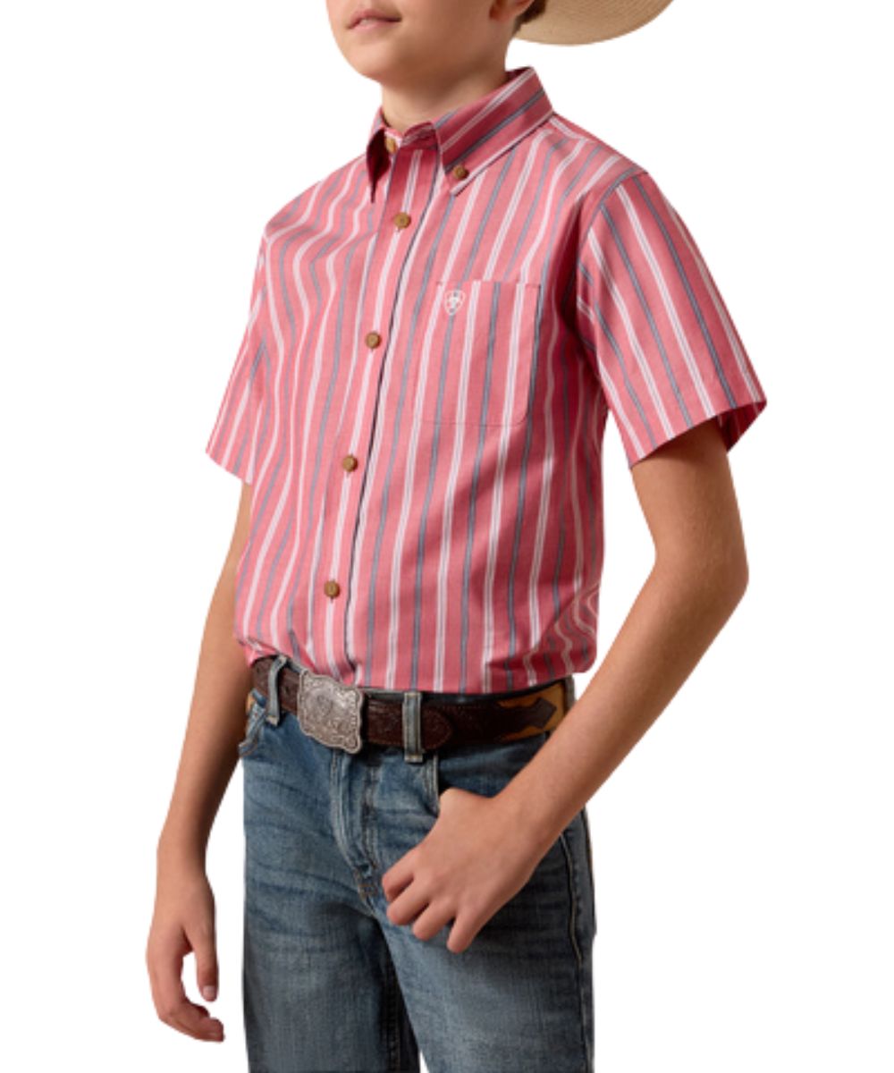 Ariat Boys' Pro Series Bobby Button Down Shirt
