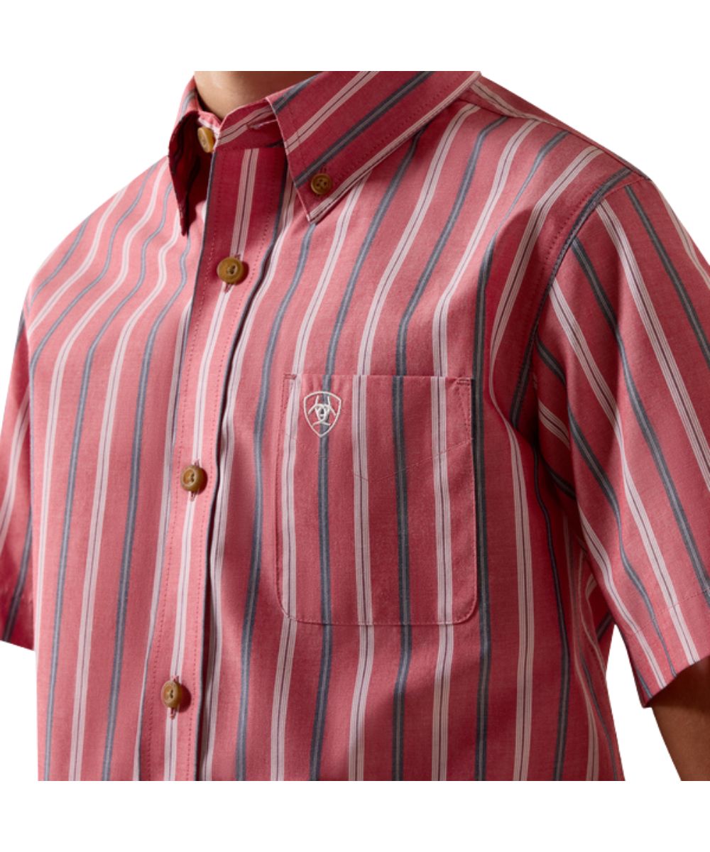 Ariat Boys' Pro Series Bobby Button Down Shirt