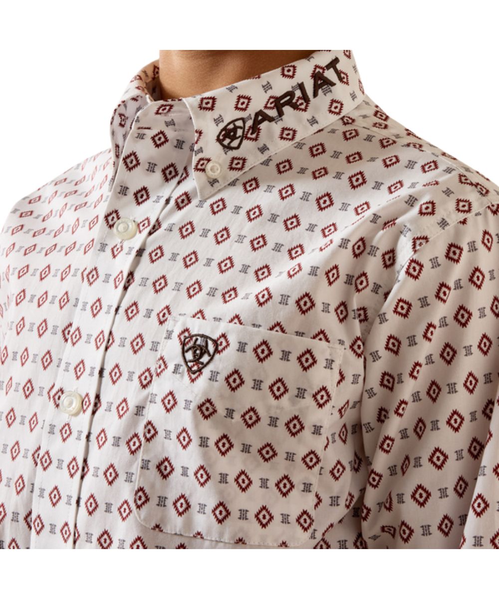 Ariat Boys' Team Dallas Button Down Shirt