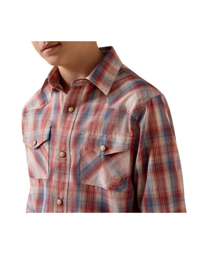Ariat Boys' Retro Hodge Snap Shirt