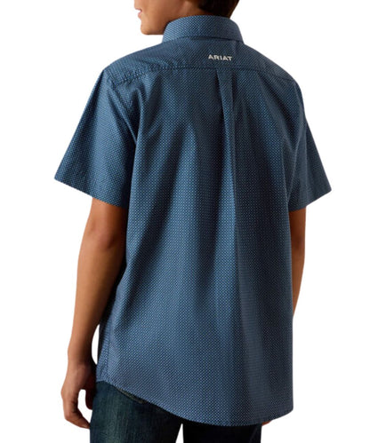 Ariat Boys' Storm Button Down Shirt