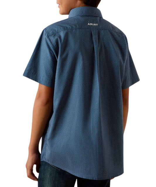 Ariat Boys' Storm Button Down Shirt