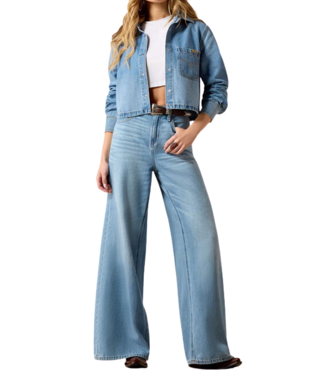 Ariat Women's Calamity Comfort Wide Leg Jean