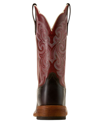 Ariat Women's Deep Red County Lane Western Boot