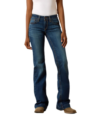 Women's Perfect Rise Dark Wash Slim Trouser Jean