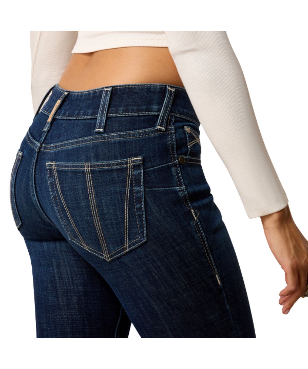 Contrast Stitched Back Pockets