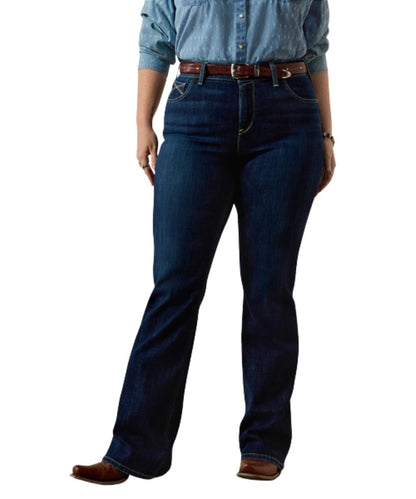 Women's Plus Size Dark Wash Boot Cut Jean