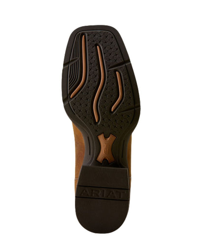 Sole view of the duratread sole on the men's cowboy boot