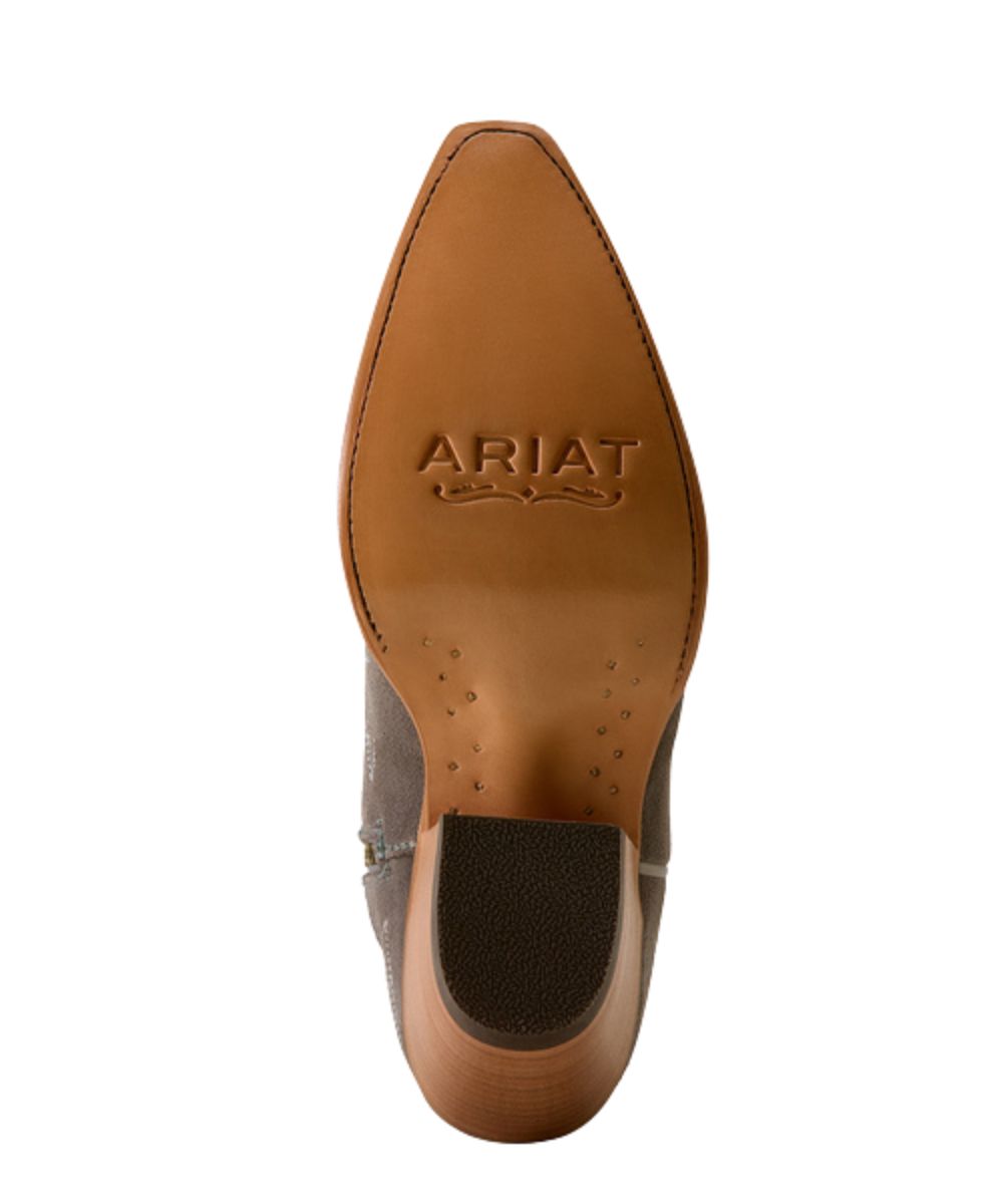 Sole view of the leather outsole