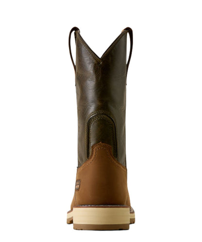 Heel view featuring the u-turn entry panel and 1.25" heel