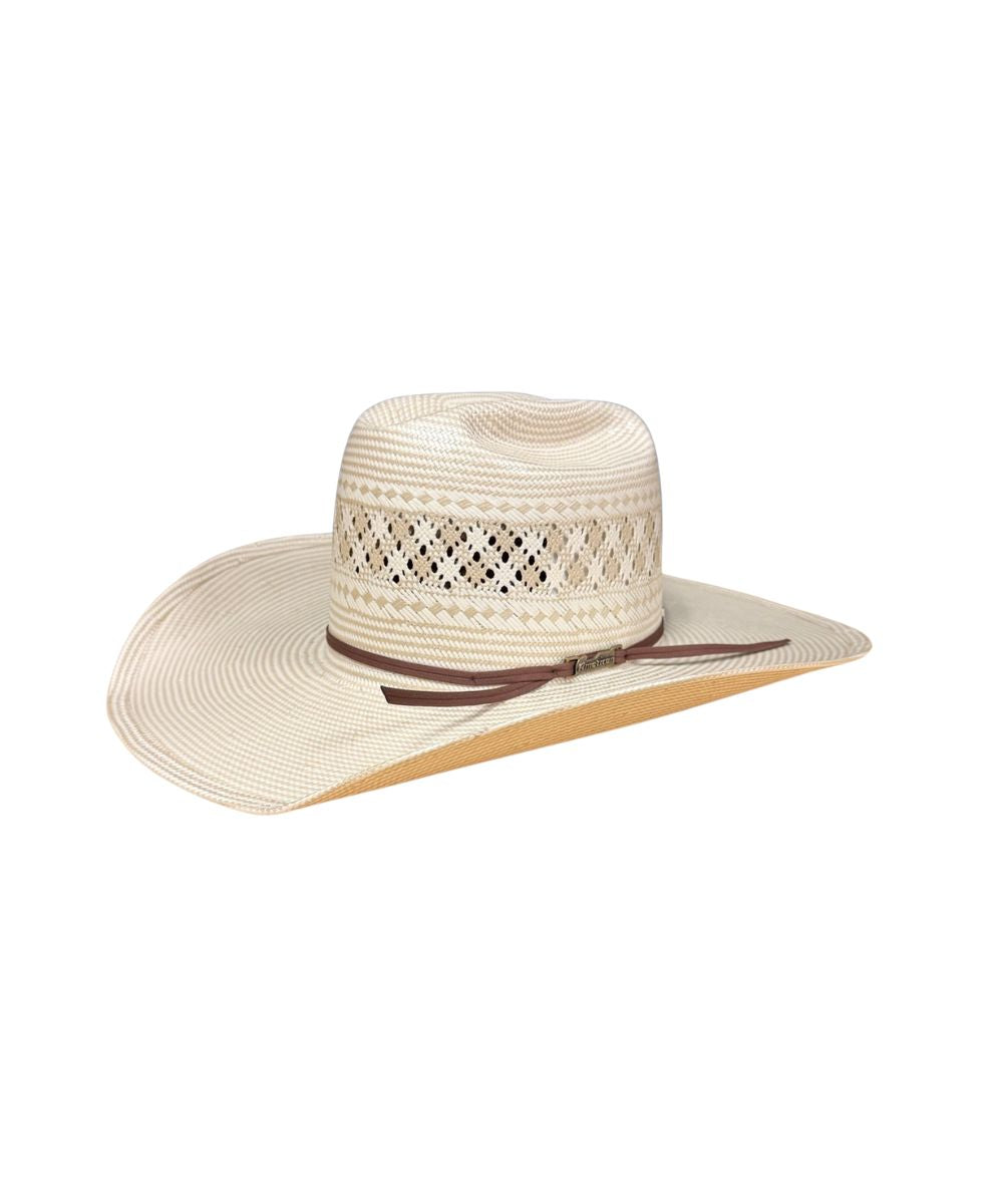 American Hat Co. Two Tone Straw Hat