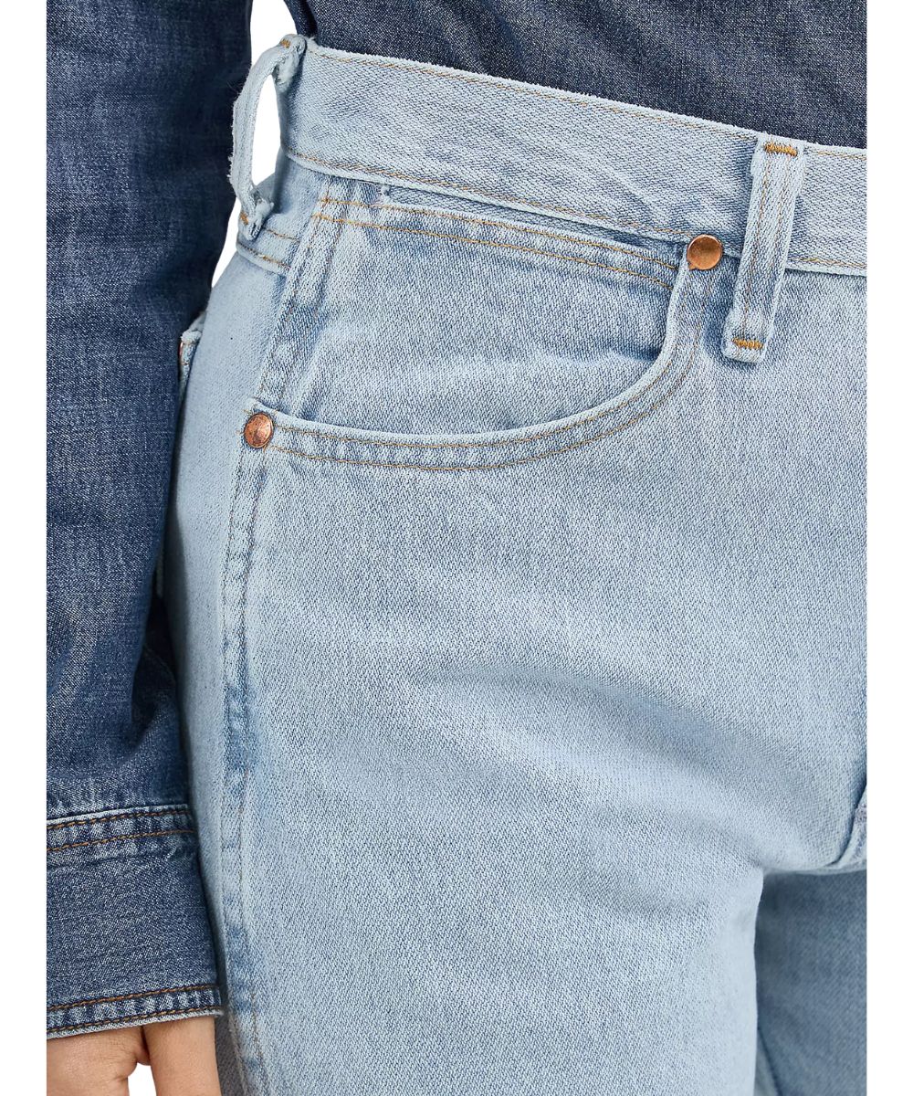 Close-up view of the front pockets