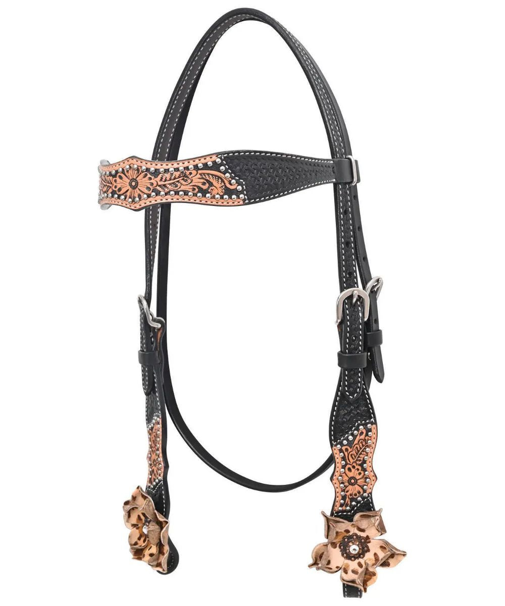 Circle Y Wildcard Browband Headstall
