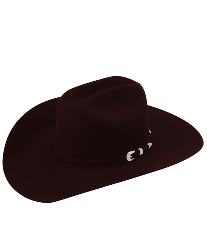 American Hat Co. 10X Black Cherry Minnick Felt Hat