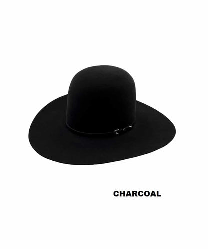 Rodeo King 10X Open Crown Felt Hat