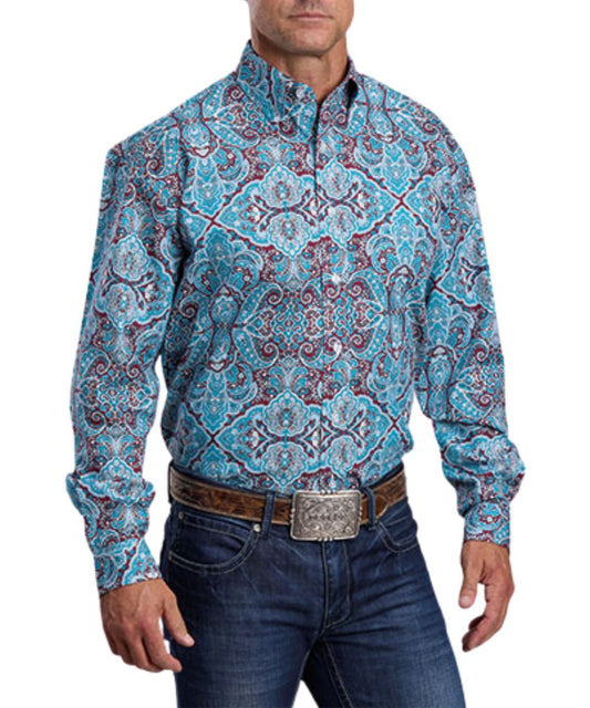 Stetson Men's Willow Paisley Button Down Shirt
