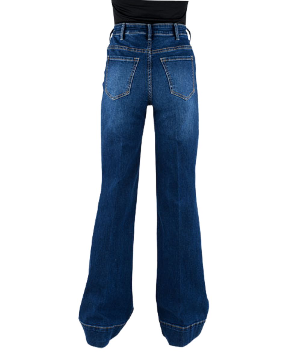 Stetson Women's Wide Leg Trouser Jean