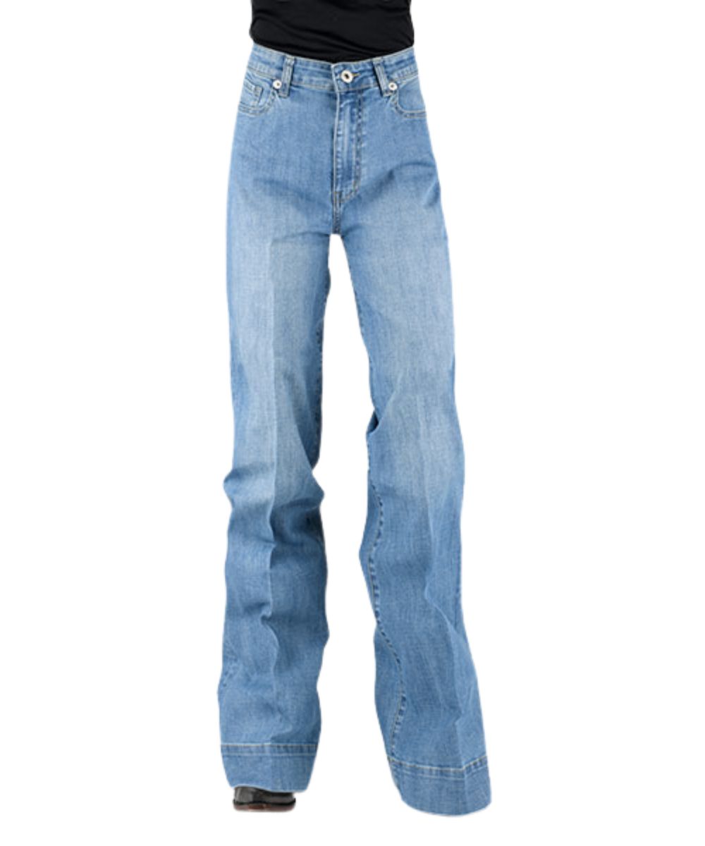 Stetson Women's Wide Leg Western Trouser Jean
