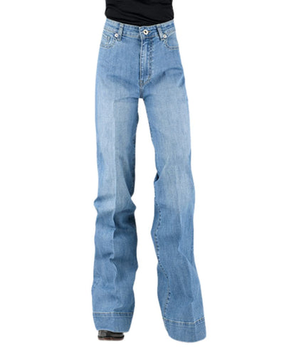 Stetson Women's Wide Leg Western Trouser Jean