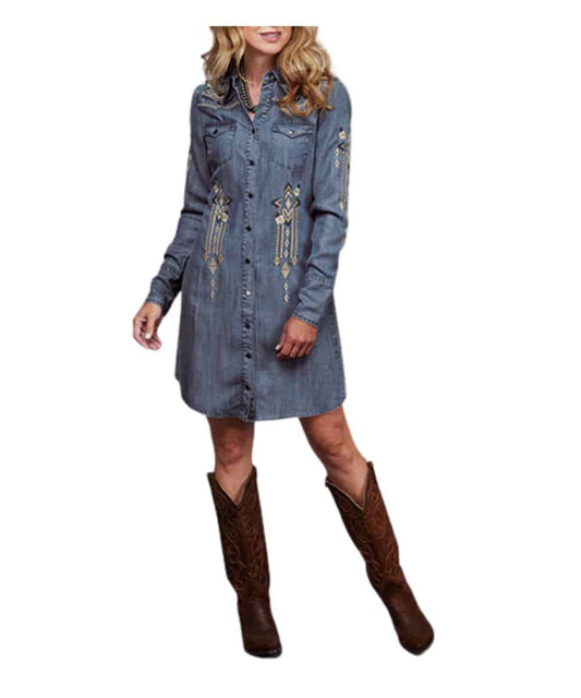 Stetson Women's Denim Shirt Dress