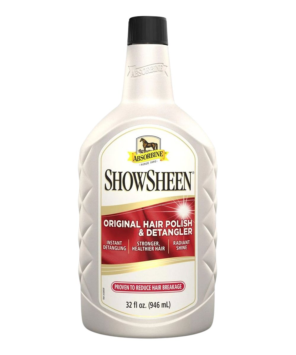 Front view of the 32 oz hair polish & detangler refill bottle