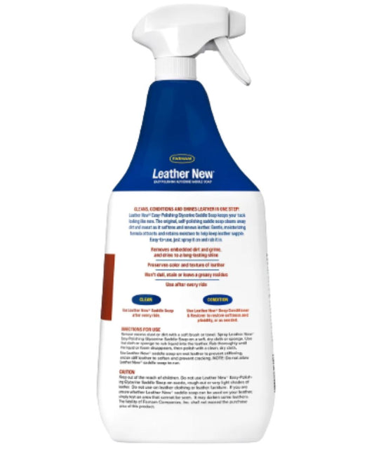 Cleans, Conditions, And Protects Your Leather Tack