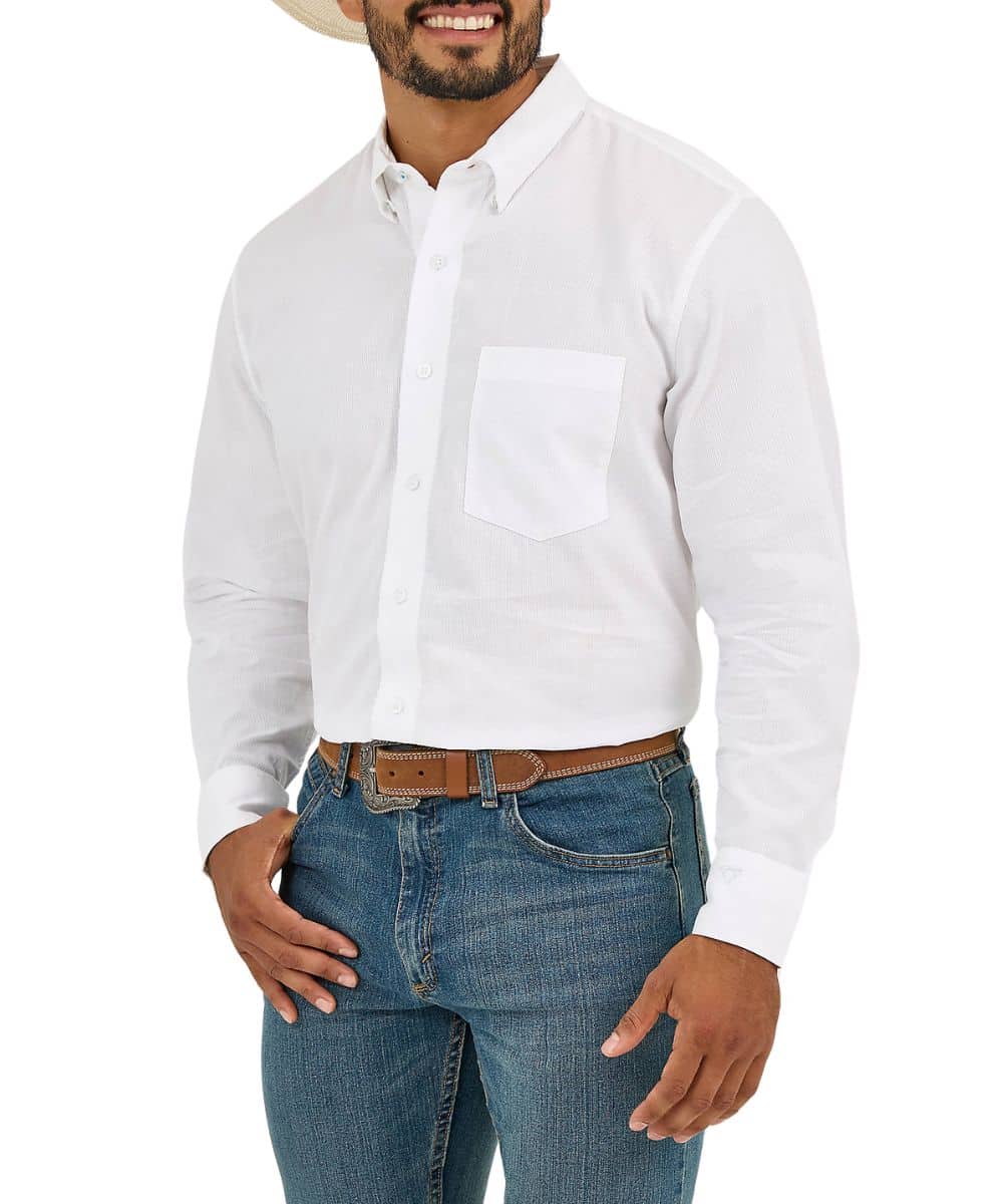 Wrangler Men's Cody Johnson Button Down Shirt